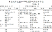 5.18-5.22幼儿园食谱