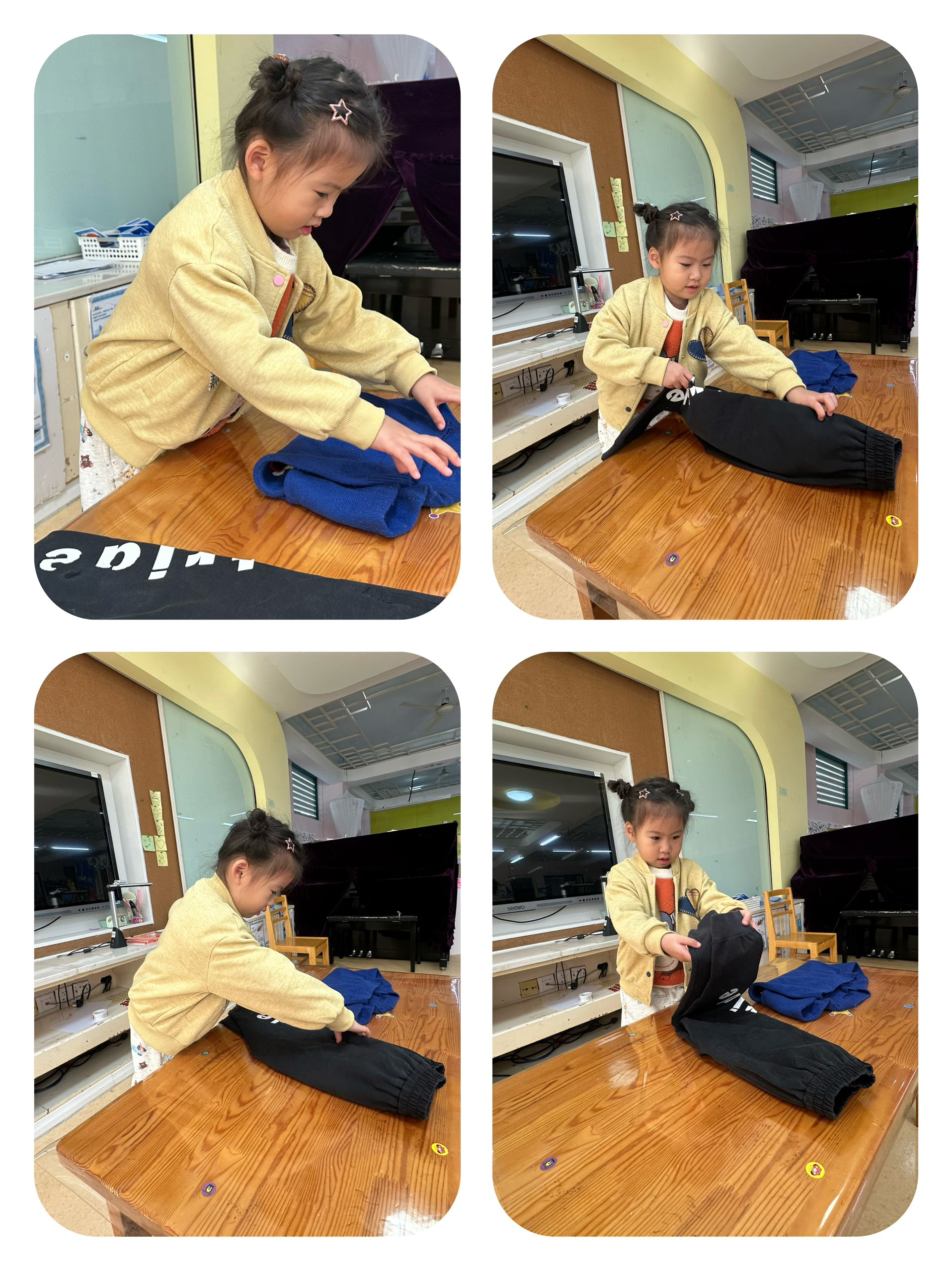 自己的事情自己做——我会叠衣裤