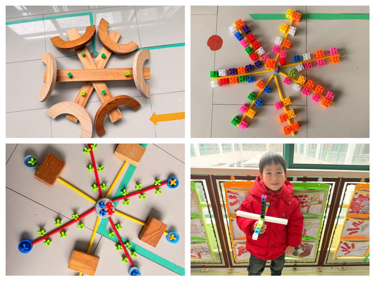 户外拼搭：雪花